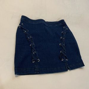 Denim skirt